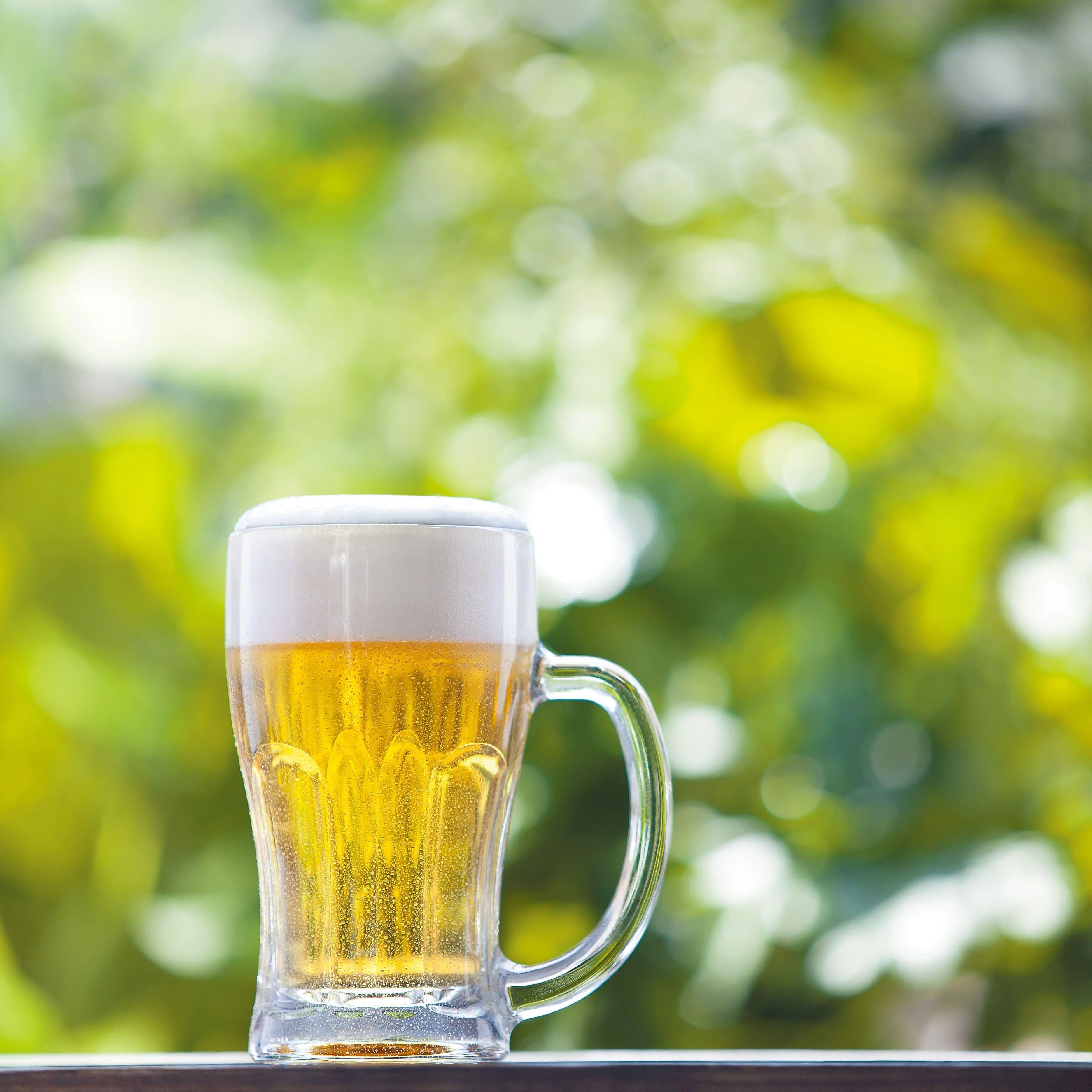 Aderia Jokki Beer Mug Classic Thick Pint Glass With Handle 380ml - Image 2
