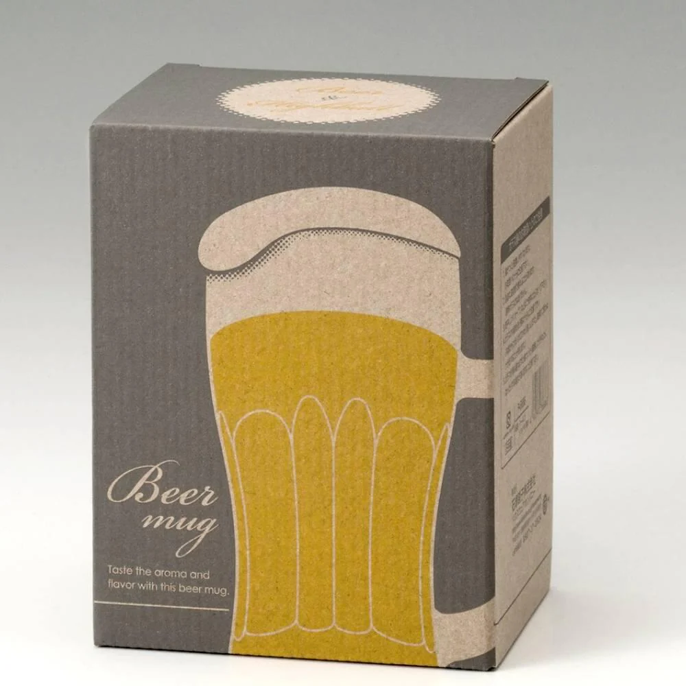 Aderia Jokki Beer Mug Classic Thick Pint Glass With Handle 380ml - Image 4