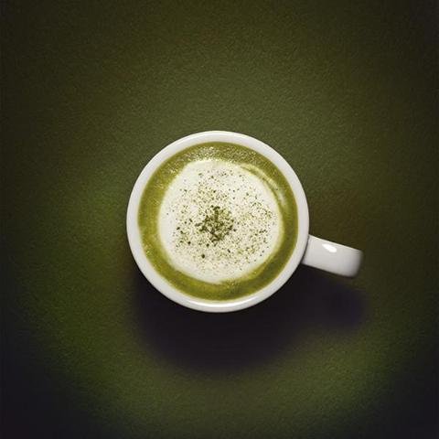 AGF Blendy Cafe Latory Matcha Green Tea Latte Powder 6 Sticks - Image 3
