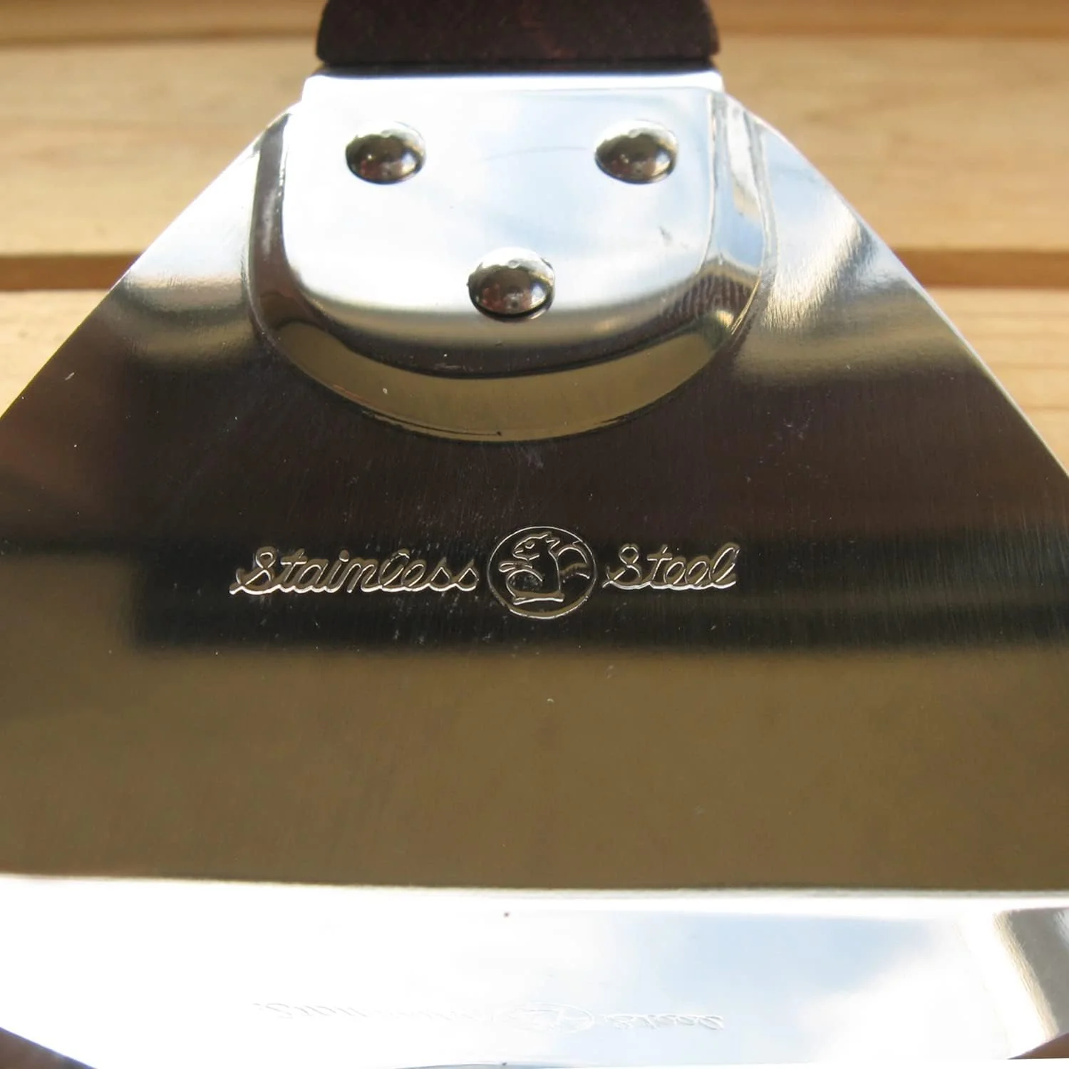 All-Purpose Japanese Turner Narrow Teppanyaki Grill Spatula 150mm - Image 3