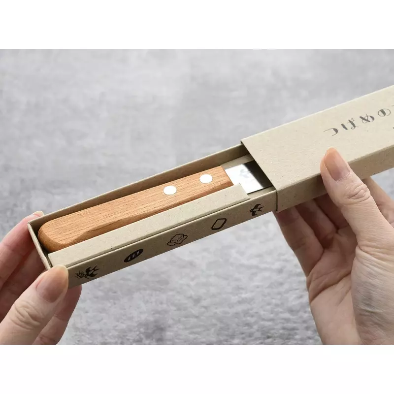 Arnest Spreading Knife Wooden Handle Flexible Blade Butter Knife 85mm - Image 6