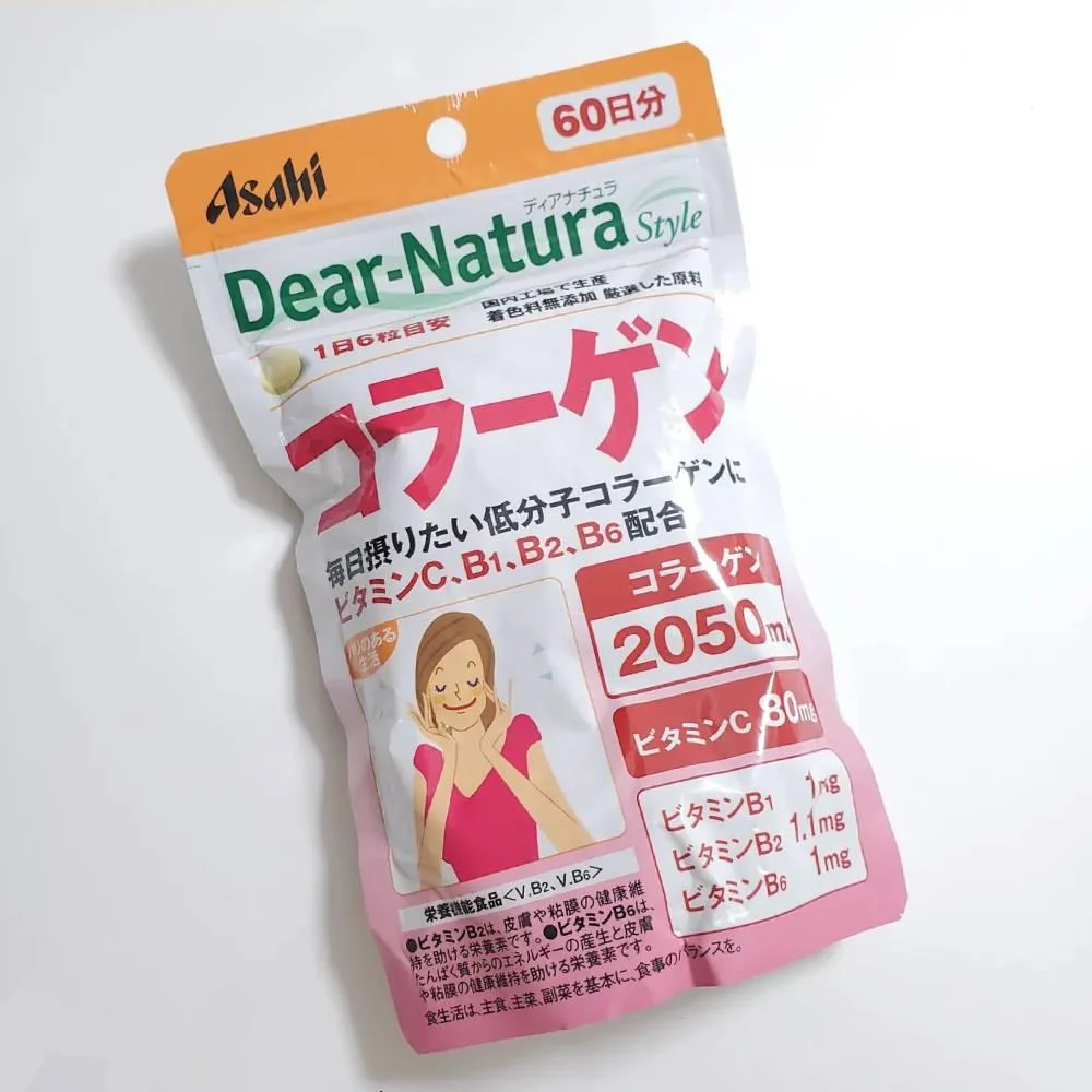 Asahi Dear Natura Collagen Supplement 360 Tablets (for 60 Days) - Image 3