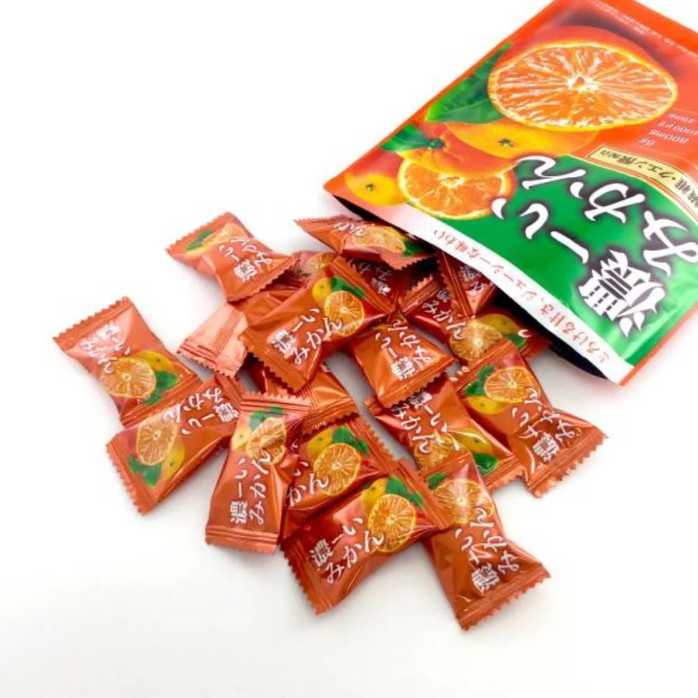 Asahi Koi Mikan Rich Mandarin Orange Candy 84g - Image 4