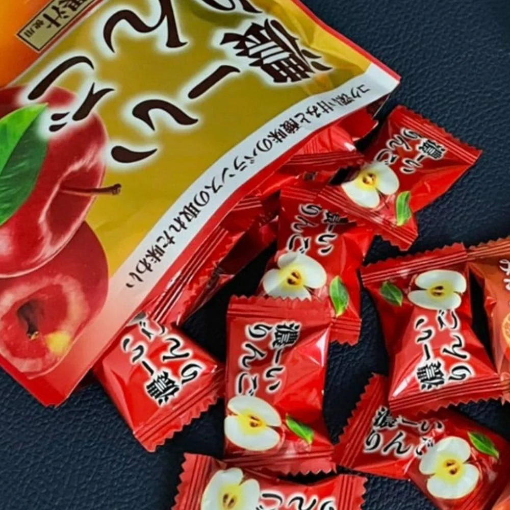 Asahi Koi Ringo Rich Apple Candy Sweet Hard Candy 80g - Image 3