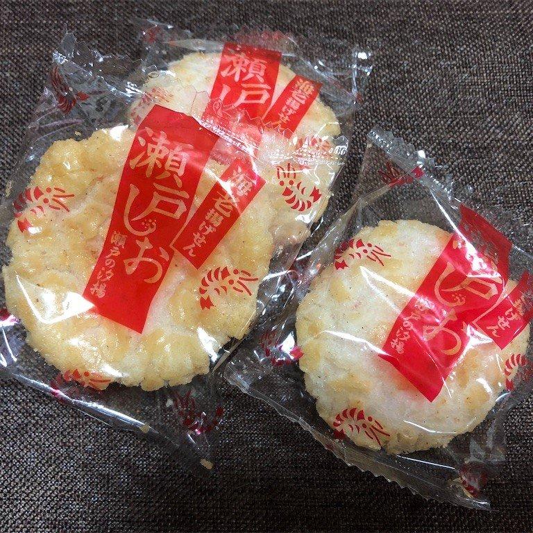 Befco Seto Shio Senbei Rice Crackers Shrimp Flavor (Box of 12) - Image 6