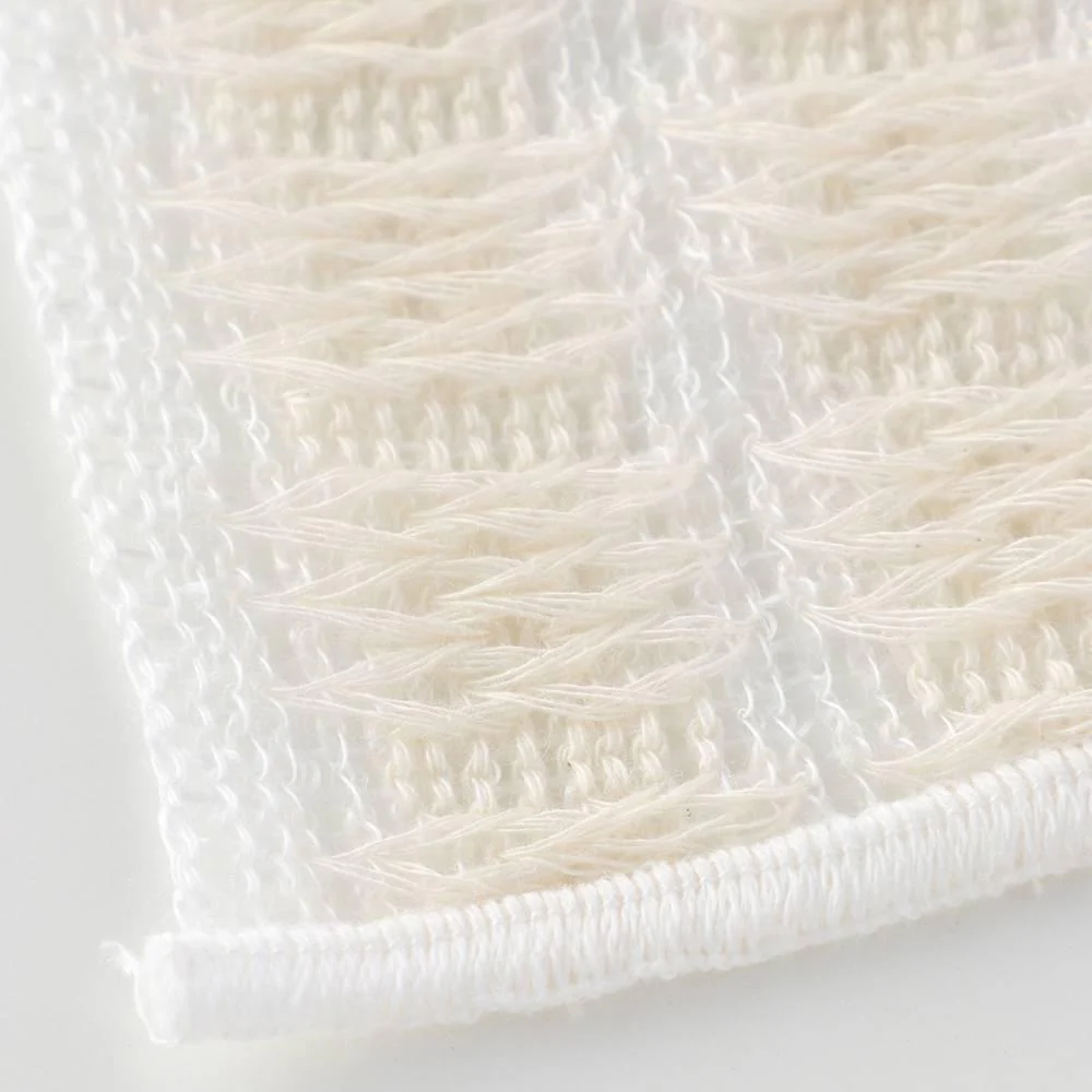 Body Towel Organic Cotton Gentle Exfoliating Japanese Washcloth 25x90cm - Image 3