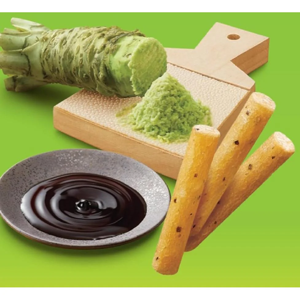 Calbee Jagarico Potato Sticks Wasabi Soy Sauce (Pack of 3) - Image 3