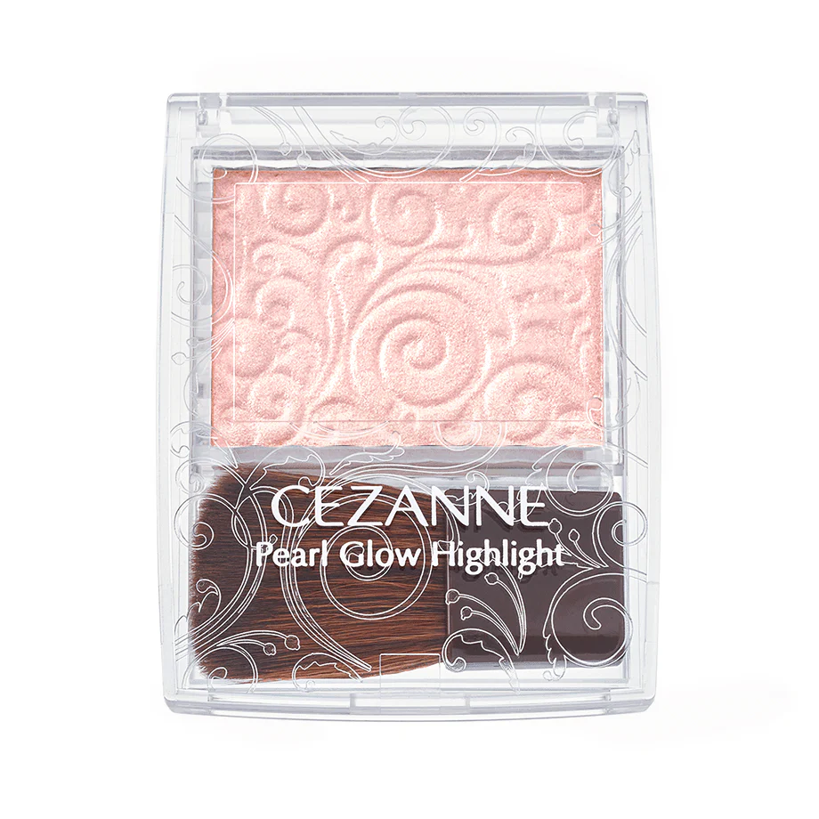 Cezanne Pearl Glow Highlighter With Brush 2.4g - Image 4