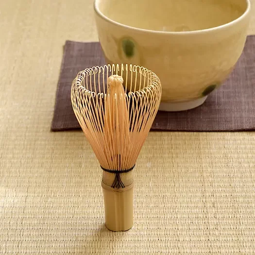 Chasen Japanese Matcha Bamboo Whisk 100 Bristles - Image 3