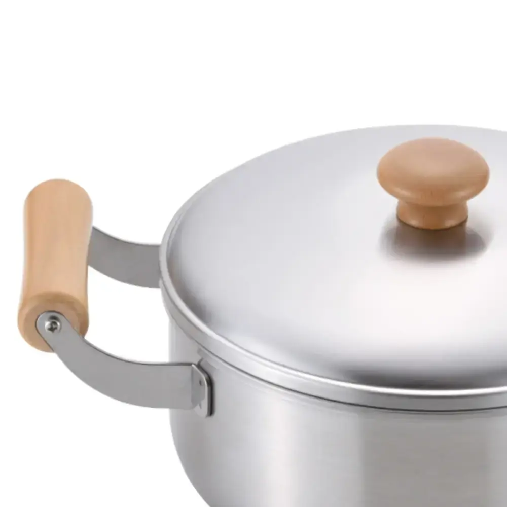 Chitose Stylish Two-Handled Soup Pot With Lid (IH Compatible) 2.8L - Image 4