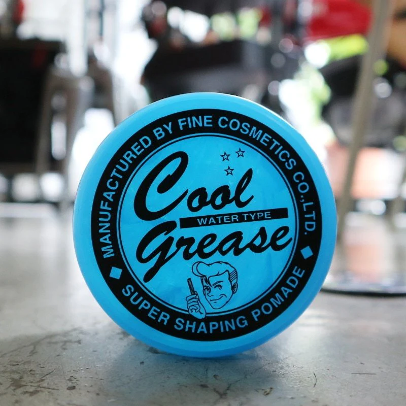 Cool Grease Blue Hair Pomade Water-Based Strong Hold High Shine 210g - Image 2