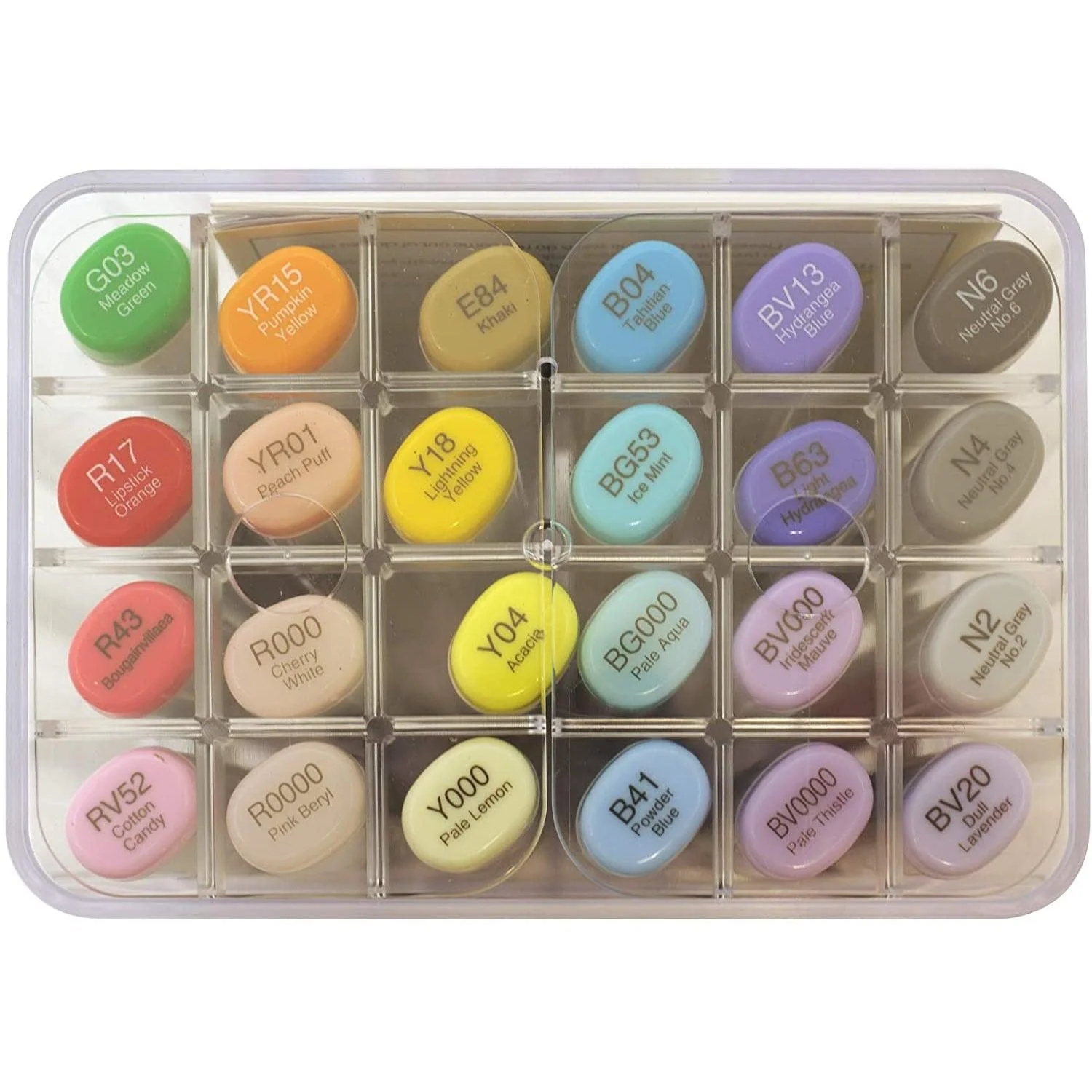 Copic Milticolor Sketch Marker Set Professional Art Markers 24 Colors - Image 3