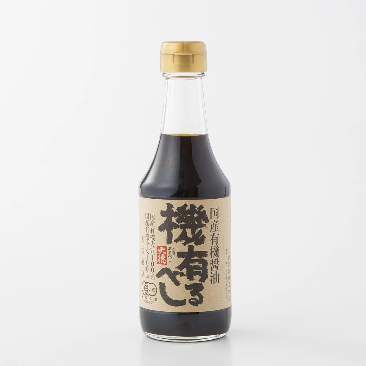 Daitoku Tokiarubeshi Organic Koikuchi Shoyu Japanese Dark Soy Sauce 300ml - Image 5