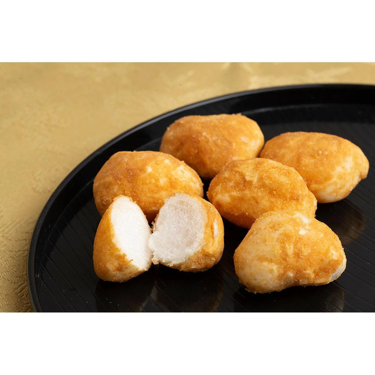 Funwari Meijin Mochi Puffs Snack Kinako Flavor 75g (Pack of 6) - Image 3