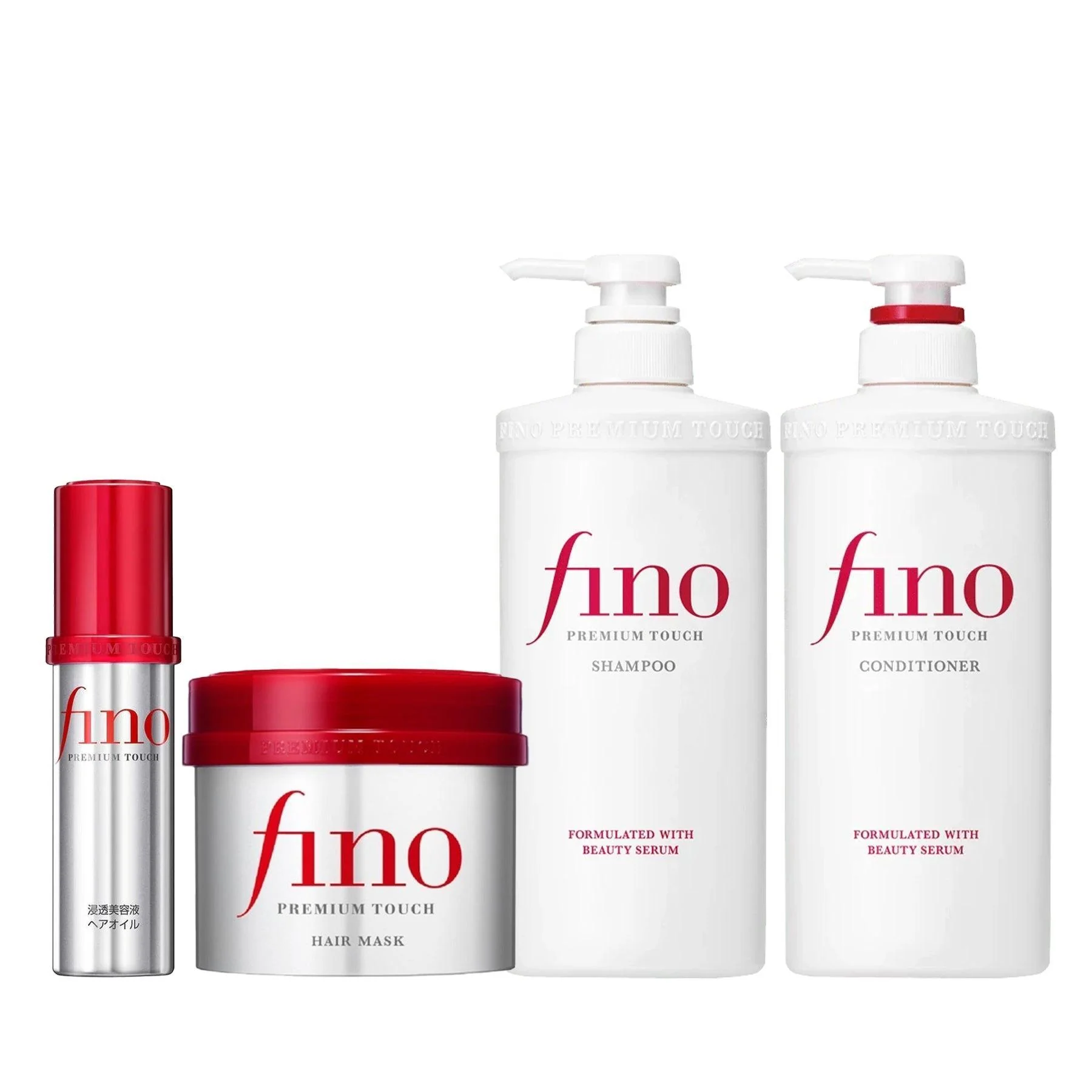 Fino Premium Touch Shampoo With Beauty Serums 550ml - Image 5