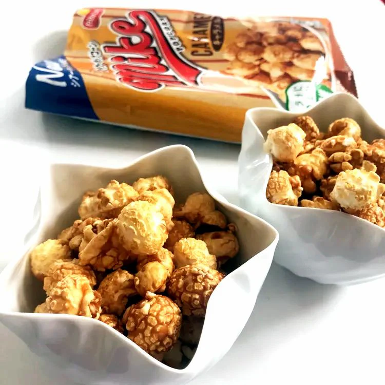 Frito Lay Japan Mike Crispy Sweet Caramel Popcorn 50g (Pack of 3) - Image 2