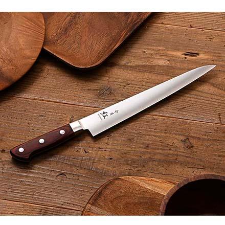 Kurenai Sujiki Knife Molybdenum Vanadium Slicing Knife 240mm - Image 2