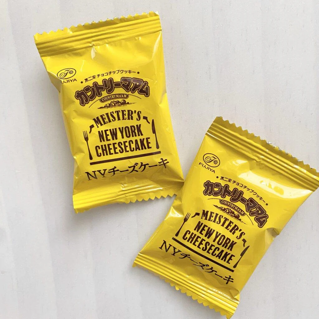 Fujiya Country MA'AM Meister's Rich NY Cheesecake Flavor Cookies 7 Pieces - Image 2