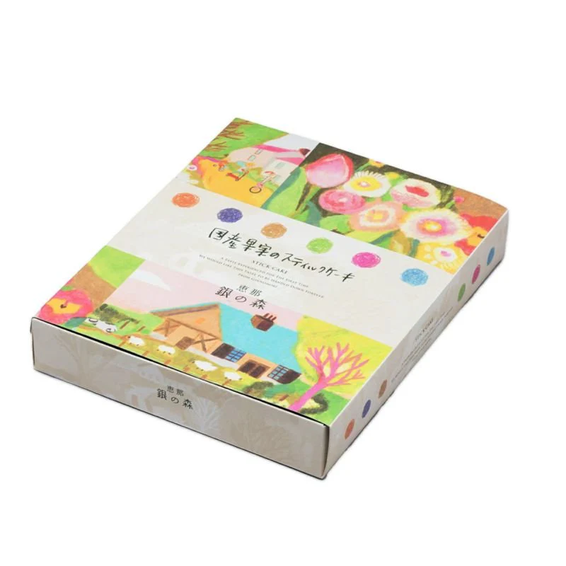 Gin No Mori Natural Fruit Stick Cake 4 Flavor Assortment 8 Pieces - Image 4