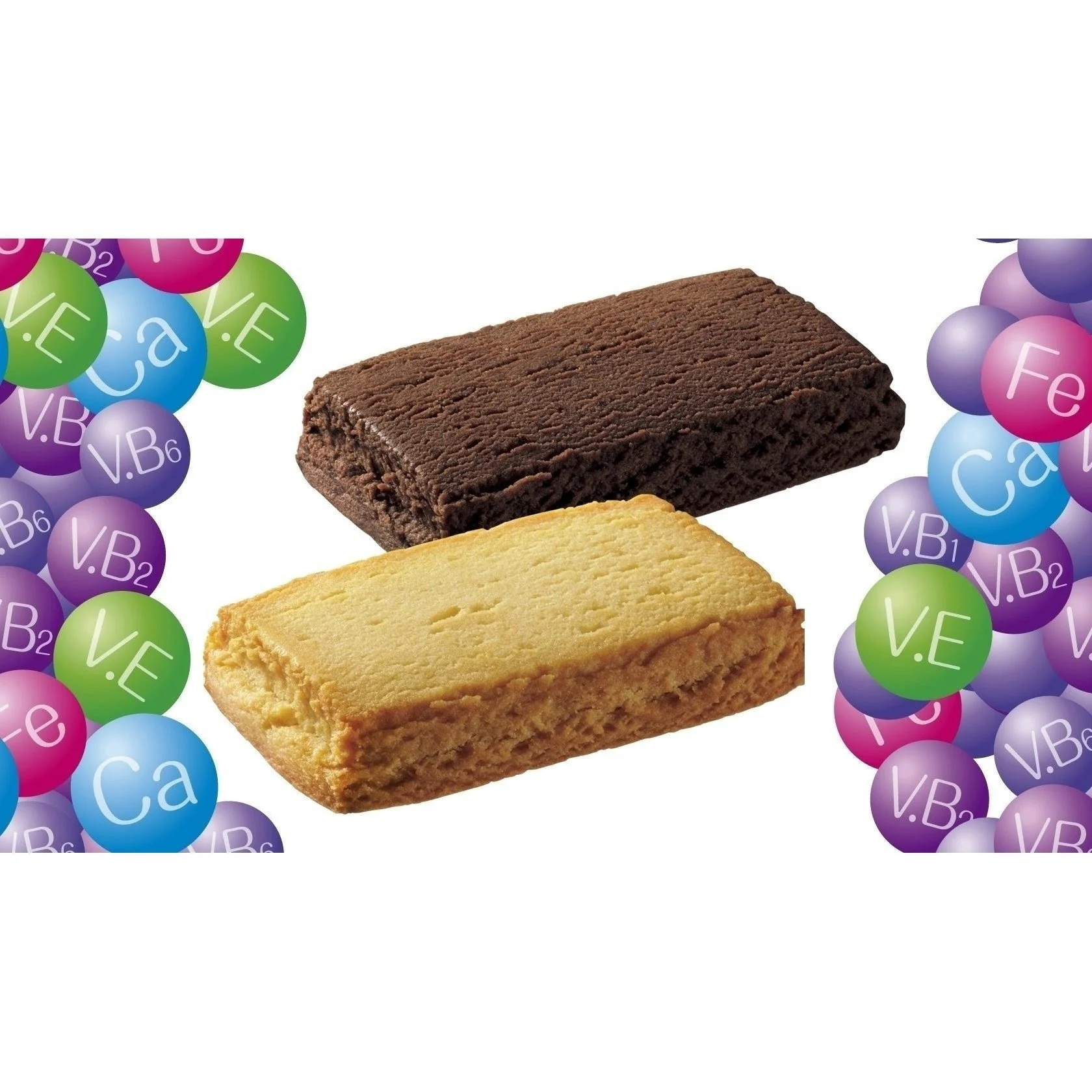 Glico Balance On Mini Cake Healthy Cake Snacks Cheesecake (Box of 20 Pieces) - Image 4