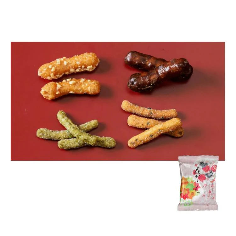 Syugetsu Senbei Mix Japanese Rice Crackers Variety Box (18 Bags) - Image 3