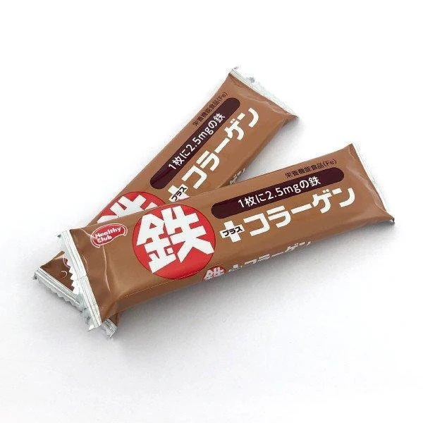 Hamada Healthy Club Iron Plus Collagen Wafers 36 Pieces - Image 2