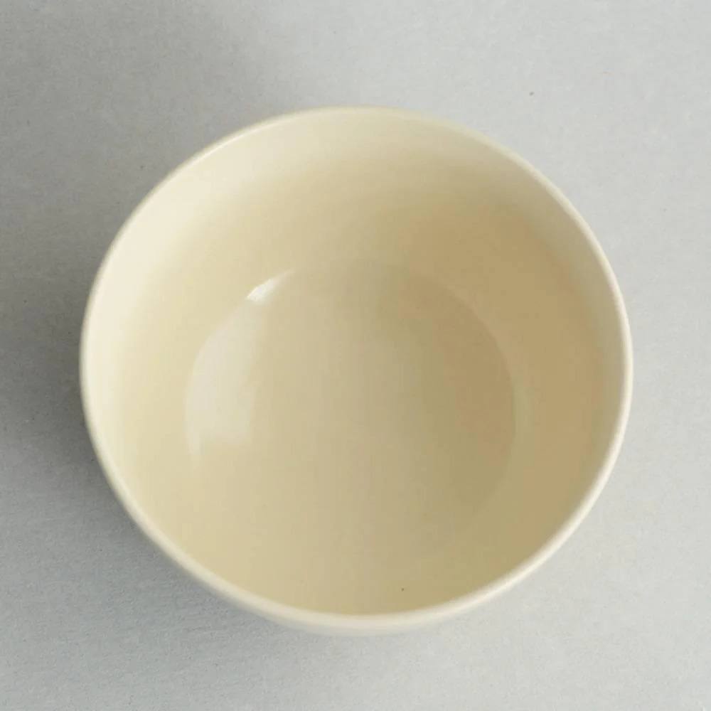 Handmade Chawan White Ningyo Doll Design Matcha Cup Japanese Tea Bowl - Image 6