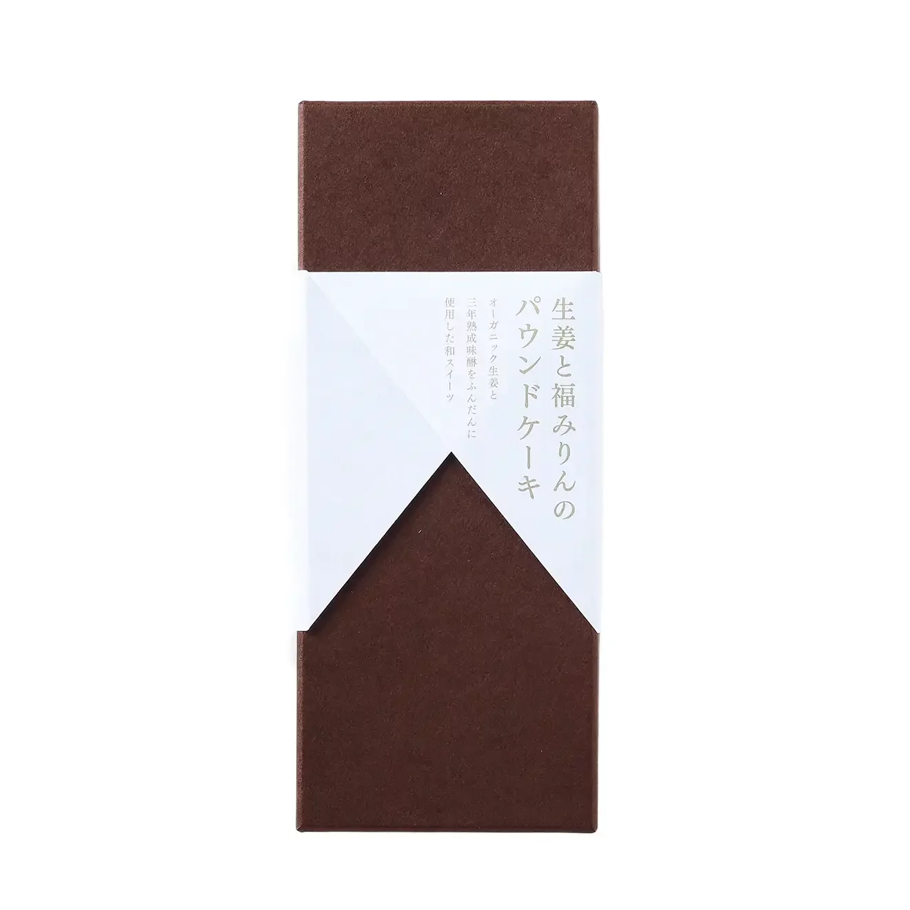 Handmade Ginger Pound Cake Flavored With 3-Year-Aged Mirin 260g - Image 3
