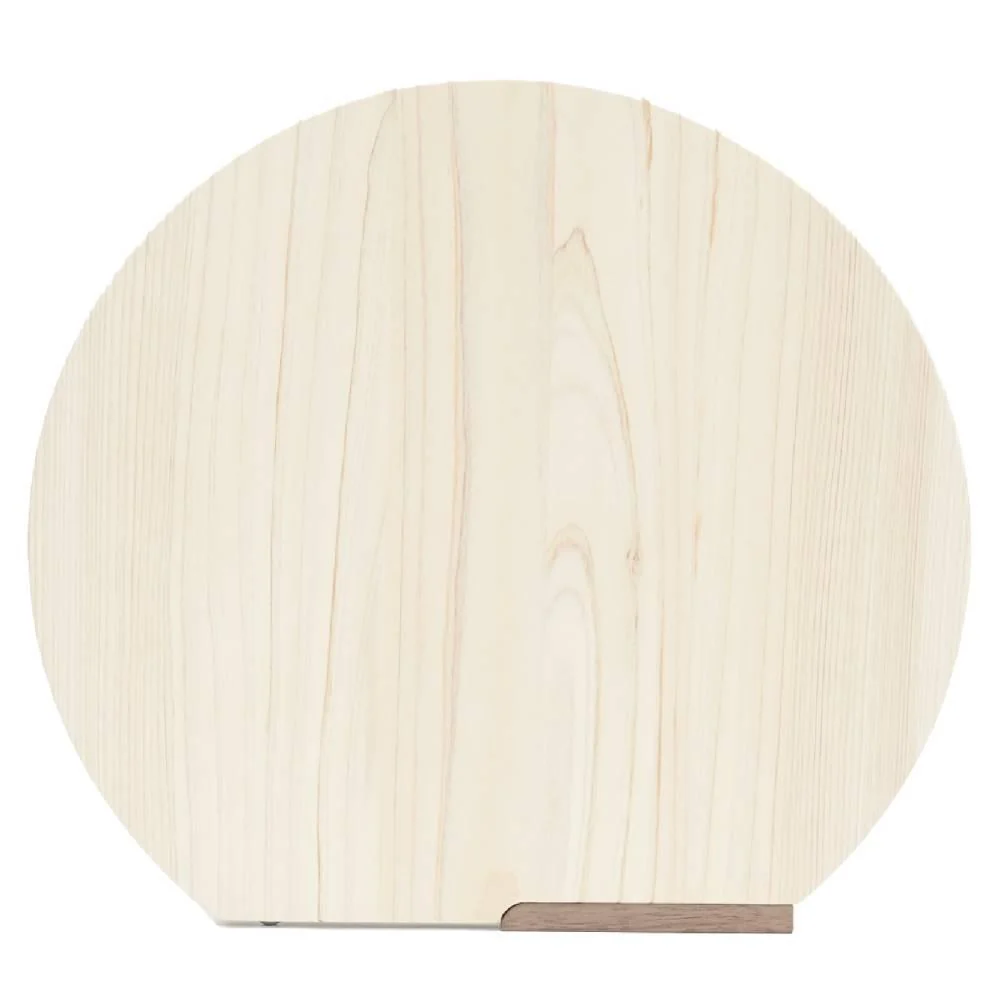 Handmade Self-Standing Hinoki Cutting Board Wooden Chopping Board