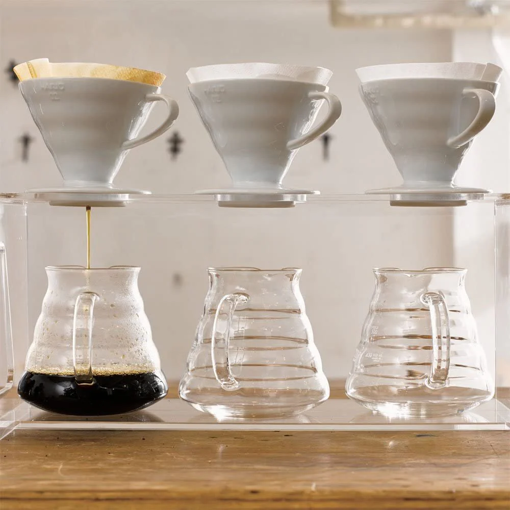 Hario V60 Ceramic Coffee Dripper 1~4 Cups White - Image 5