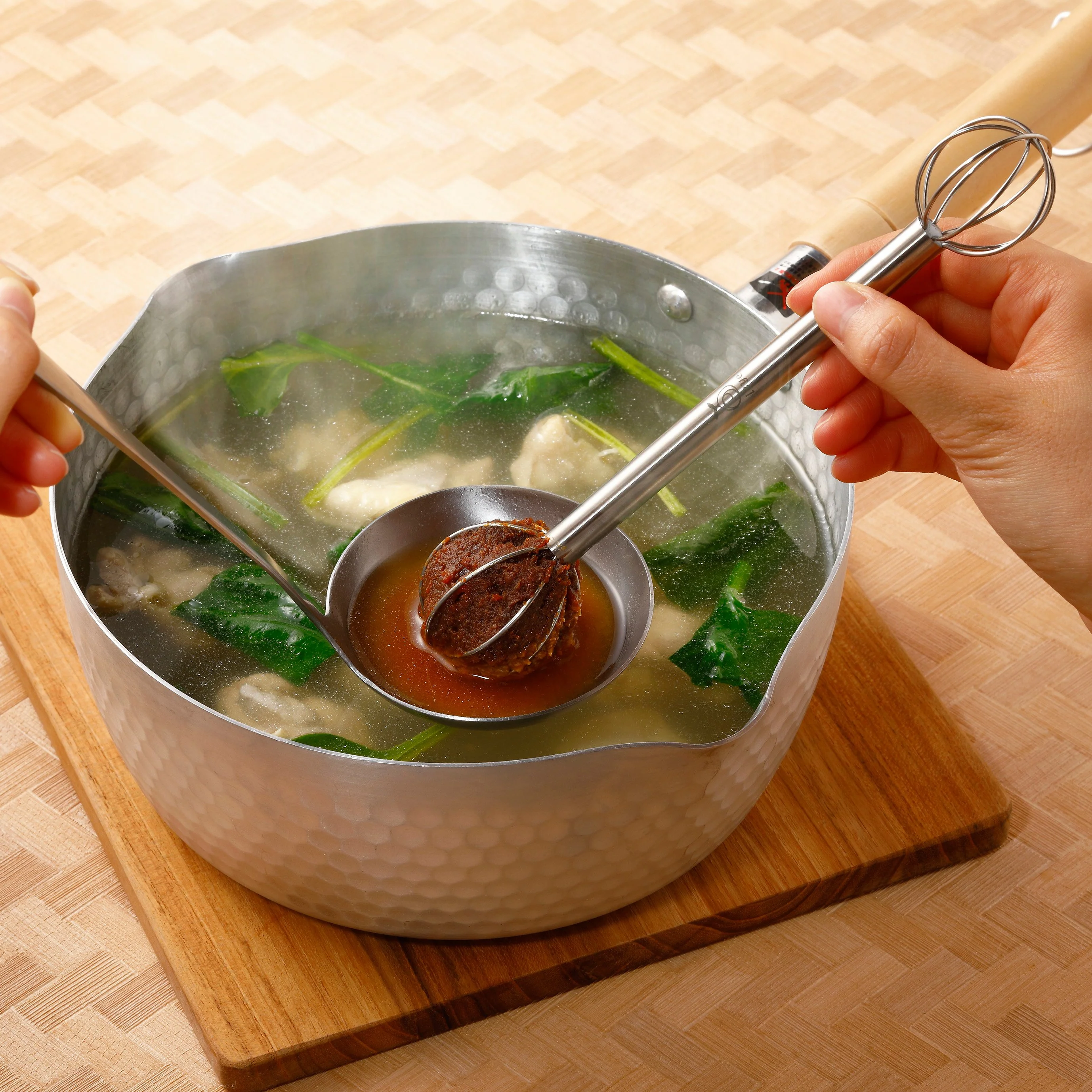 J Taste Authentic Japanese Miso Soup Ingredients Set 5 Pieces - Image 2