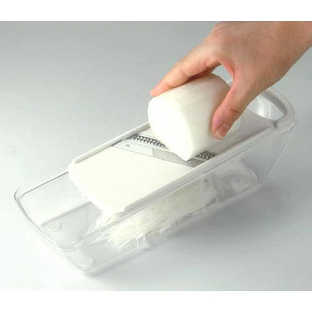 KAI Delico Compact Japanese Mandoline Slicer Bundle Set DZ0746 - Image 4