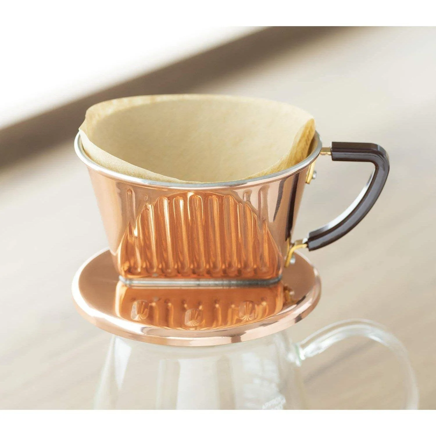 Kalita Unbleached Cone Shaped Coffee Filters NK102 100 ct. - Image 3