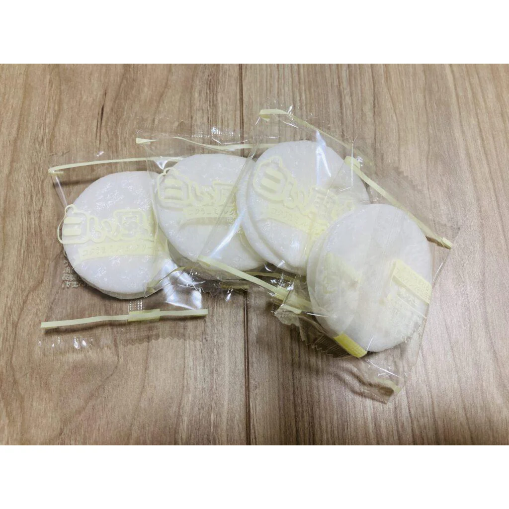 Shiroi Fusen Milk Cream Filled Soft Rice Crackers (Pack of 3) - Image 3