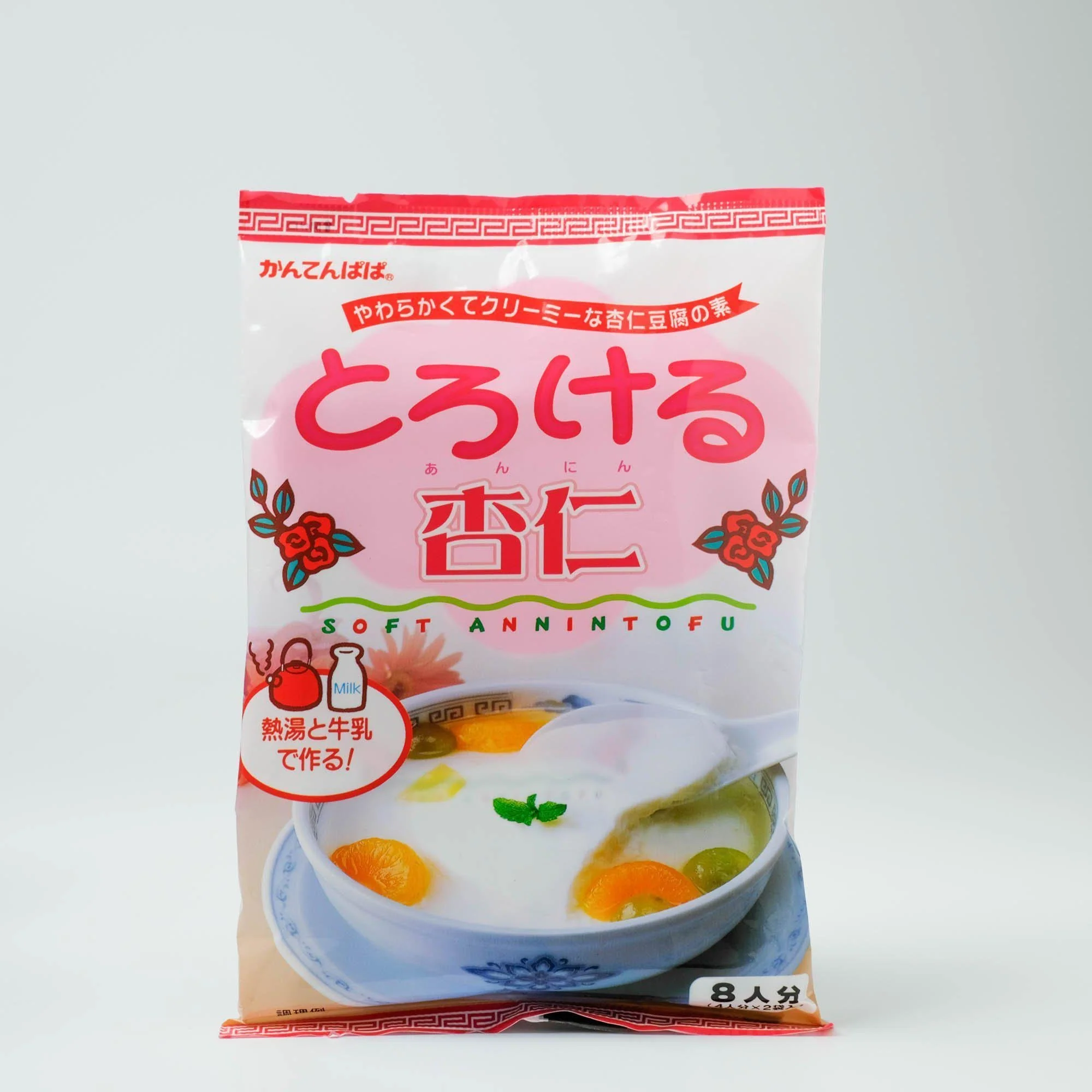 Kantenpapa Soft & Creamy Annin Tofu Almond Jelly Dessert Mix 120g