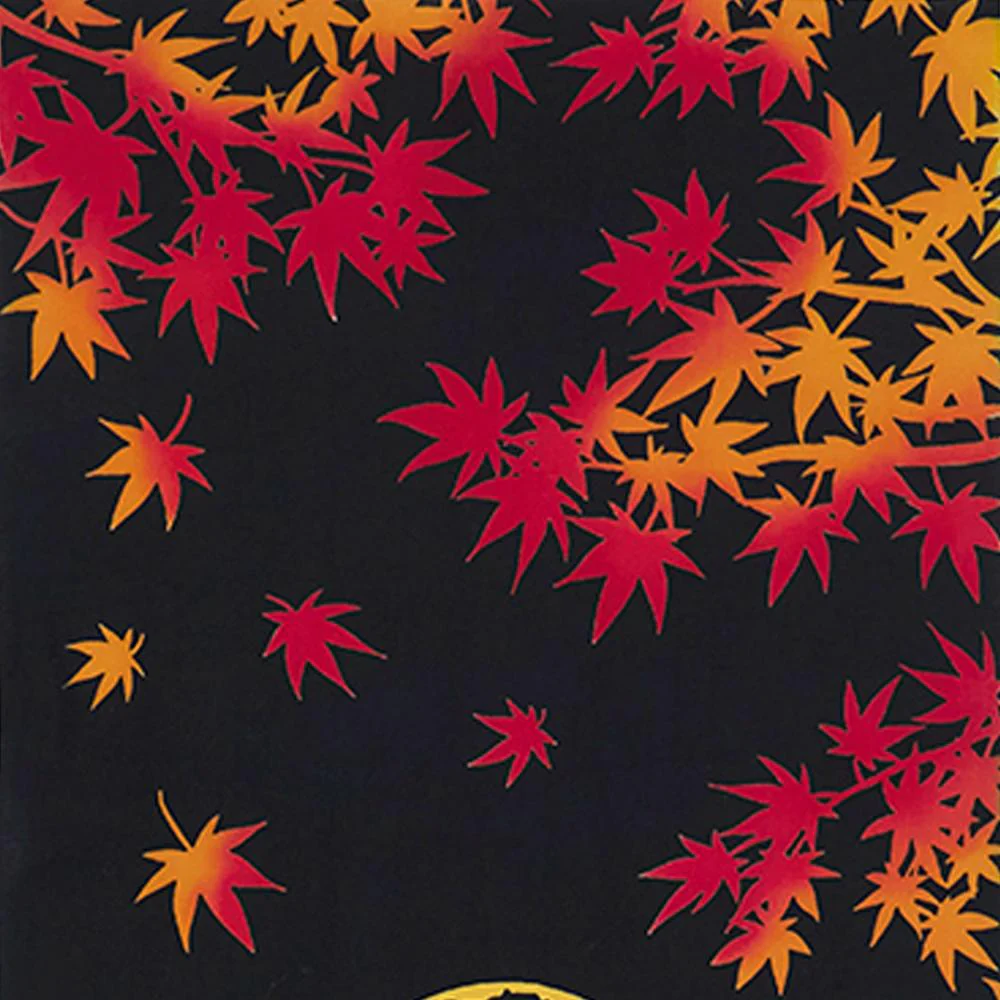 Kenema Moon Rabbit Tenugui Traditional Hand Dyed Cloth Towel 35 x 90cm - Image 4