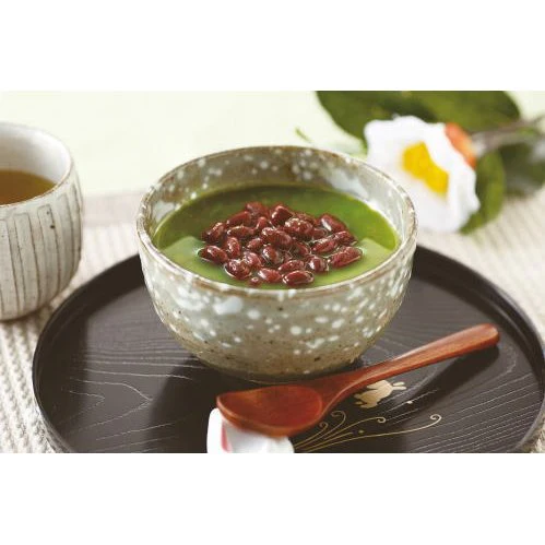 Kikuya Uji Matcha Zenzai Instant Sweet Red Bean Soup 180g - Image 2
