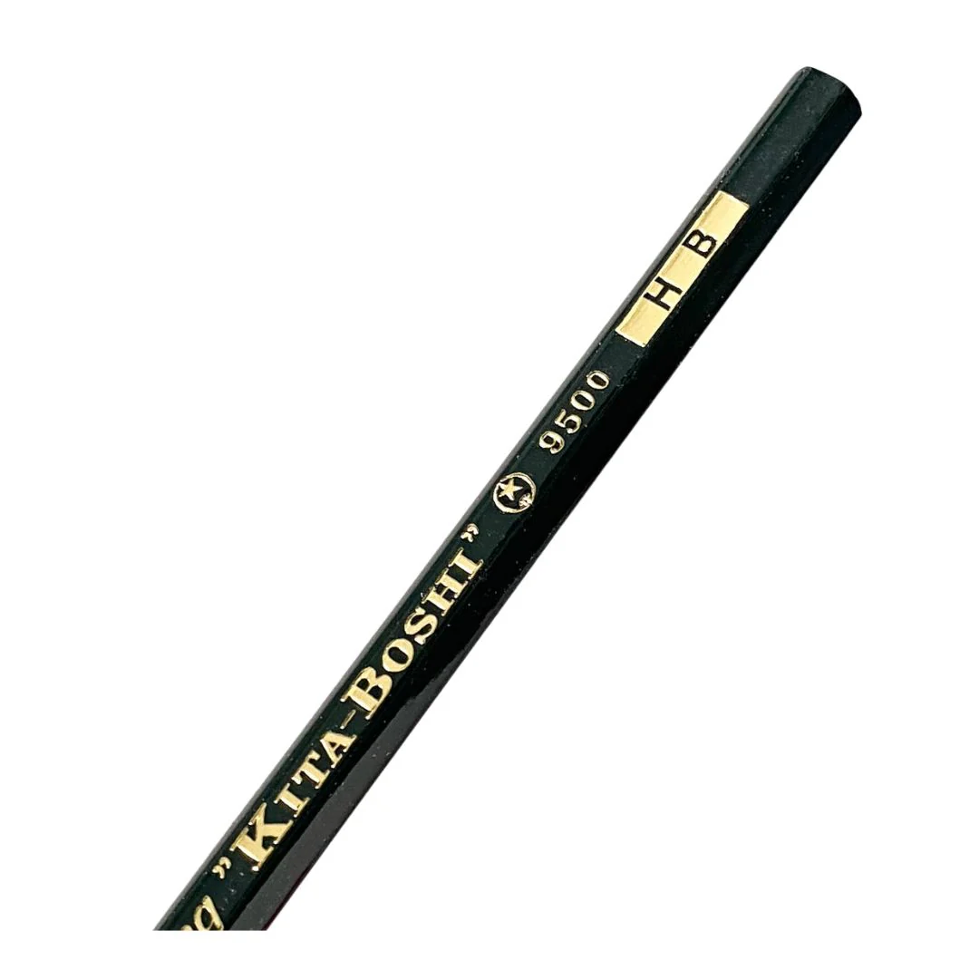 Kitaboshi Tokyo Pencil HB 9500 For Writing & Drawing 12 pieces - Image 3