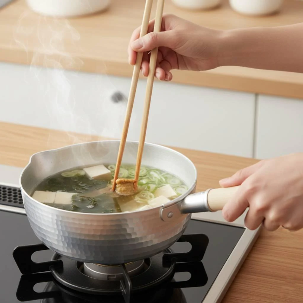 Kiya Lightweight Yukihira Pot Hammered Aluminum Saucepan 1.5L - Image 2