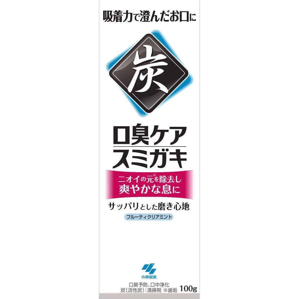 Kobayashi Sumigaki Charclean Japanese Charcoal Toothpaste (Pack of 3) - Image 2