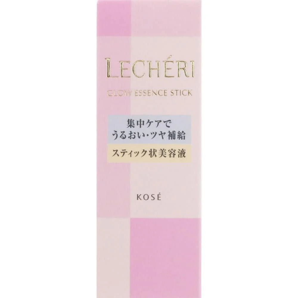 Kosé Lecheri Glow Essence Stick Portable Moisturizing Serum Stick 9.5g - Image 4