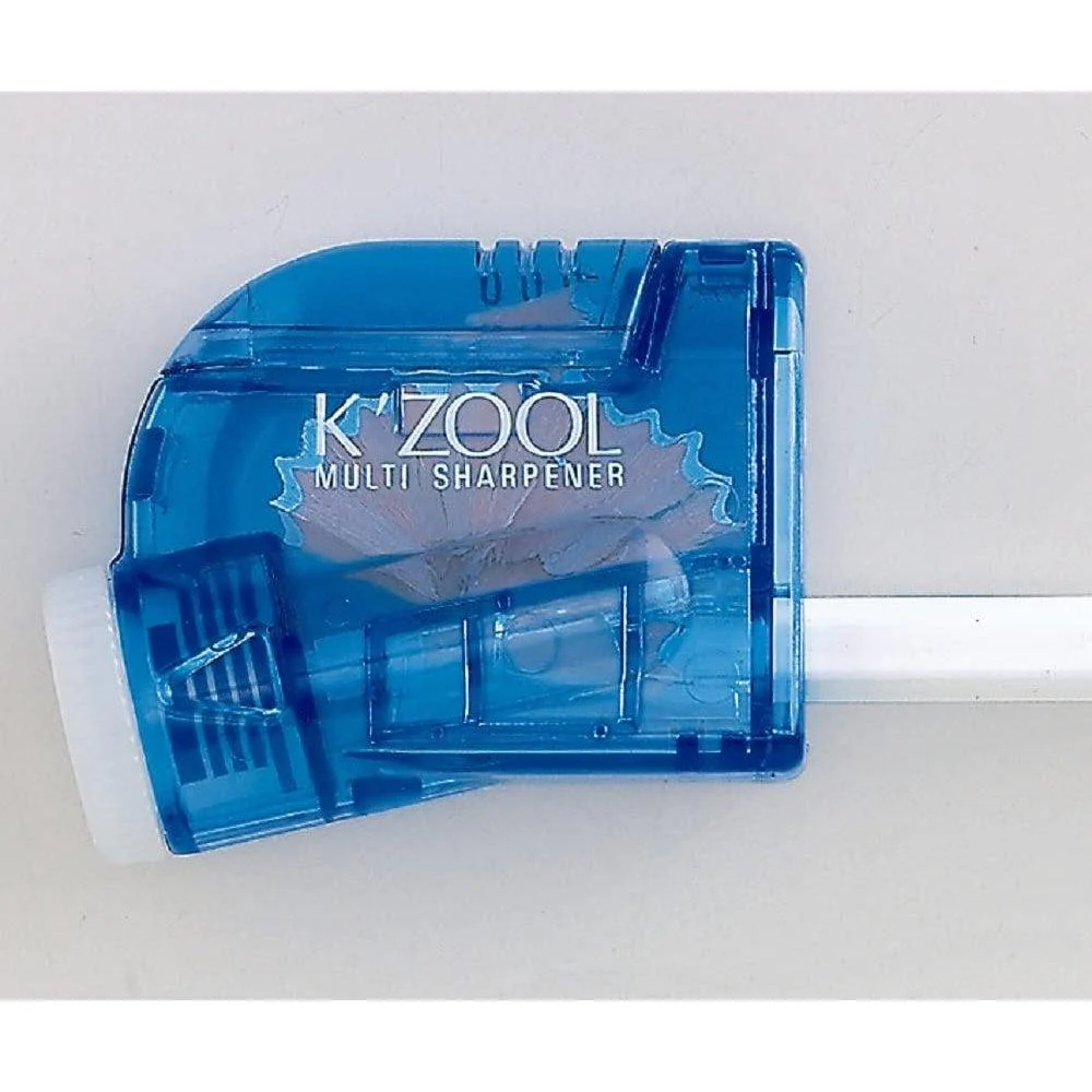 Kutsuwa K'zool Japanese Pencil Sharpener Blue RS007BL - Image 3