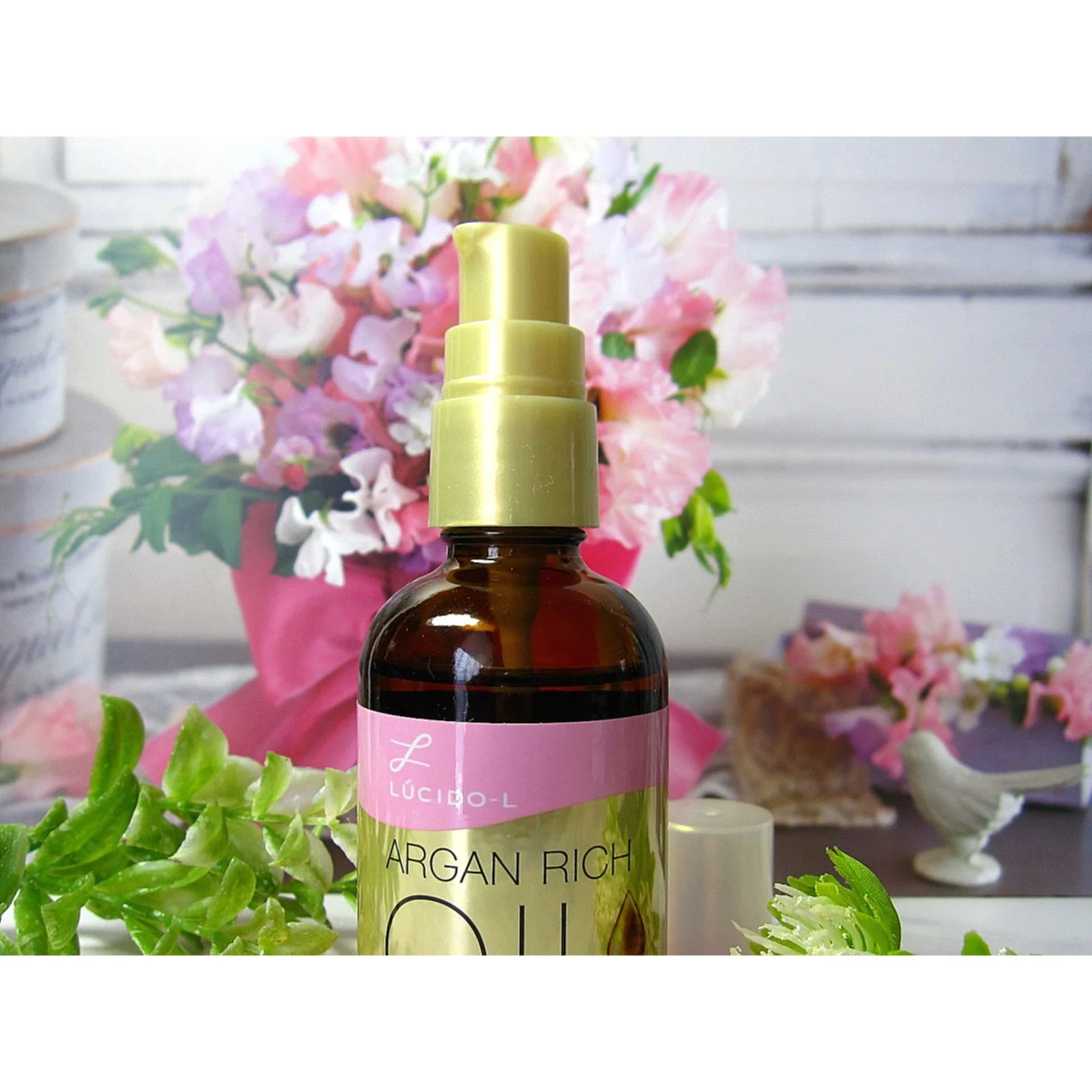 Lucido-L Argan Rich Hair Treatment Oil for Silky Smooth Hair 60ml - Image 5