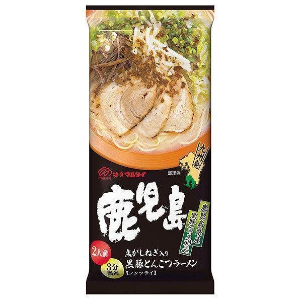 Marutai Kagoshima Kurobuta Tonkotsu Instant Ramen (Pack of 3) - Image 2