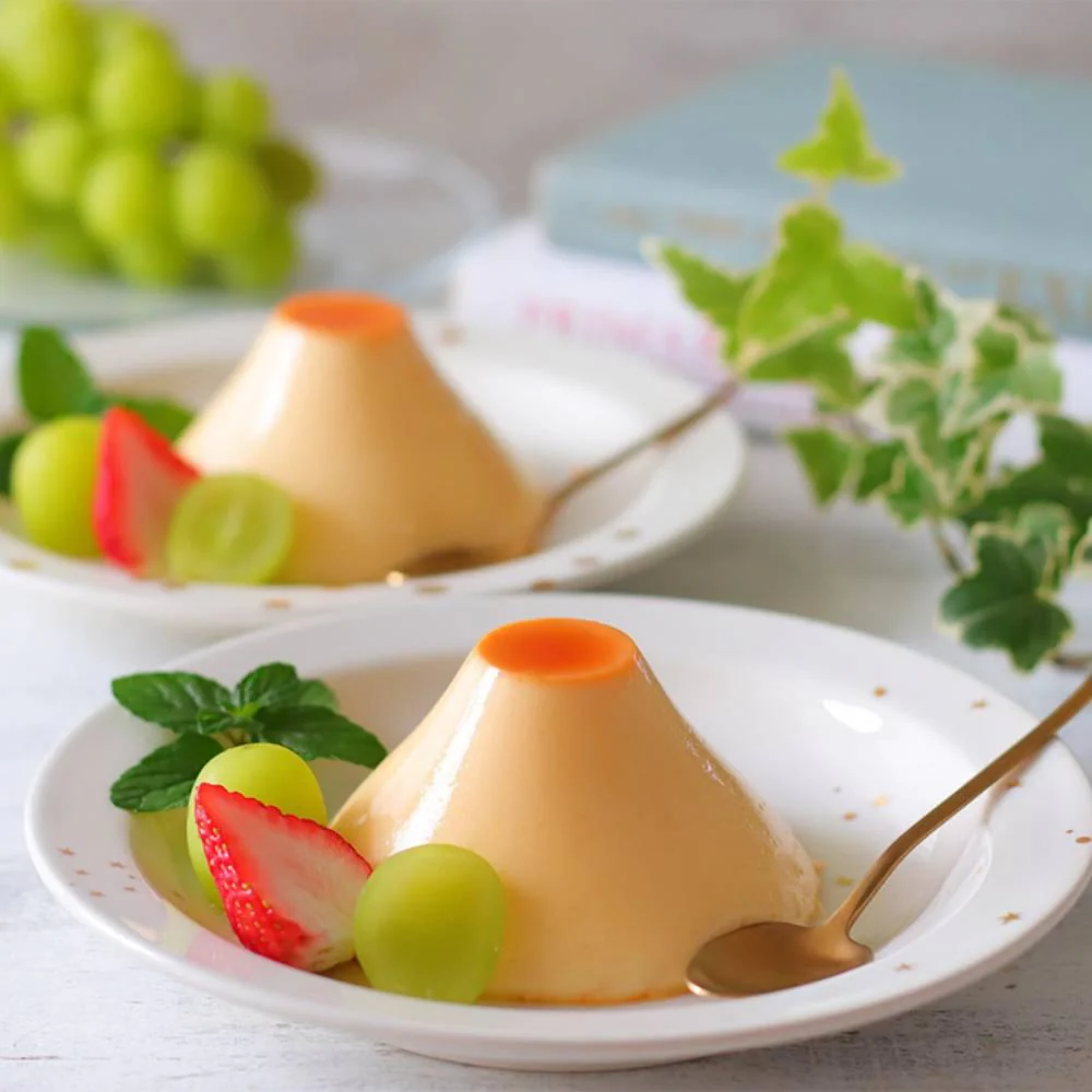 Matsunaga Aluminum Custard Pudding Mold Mount Fuji Shaped Small - Image 2