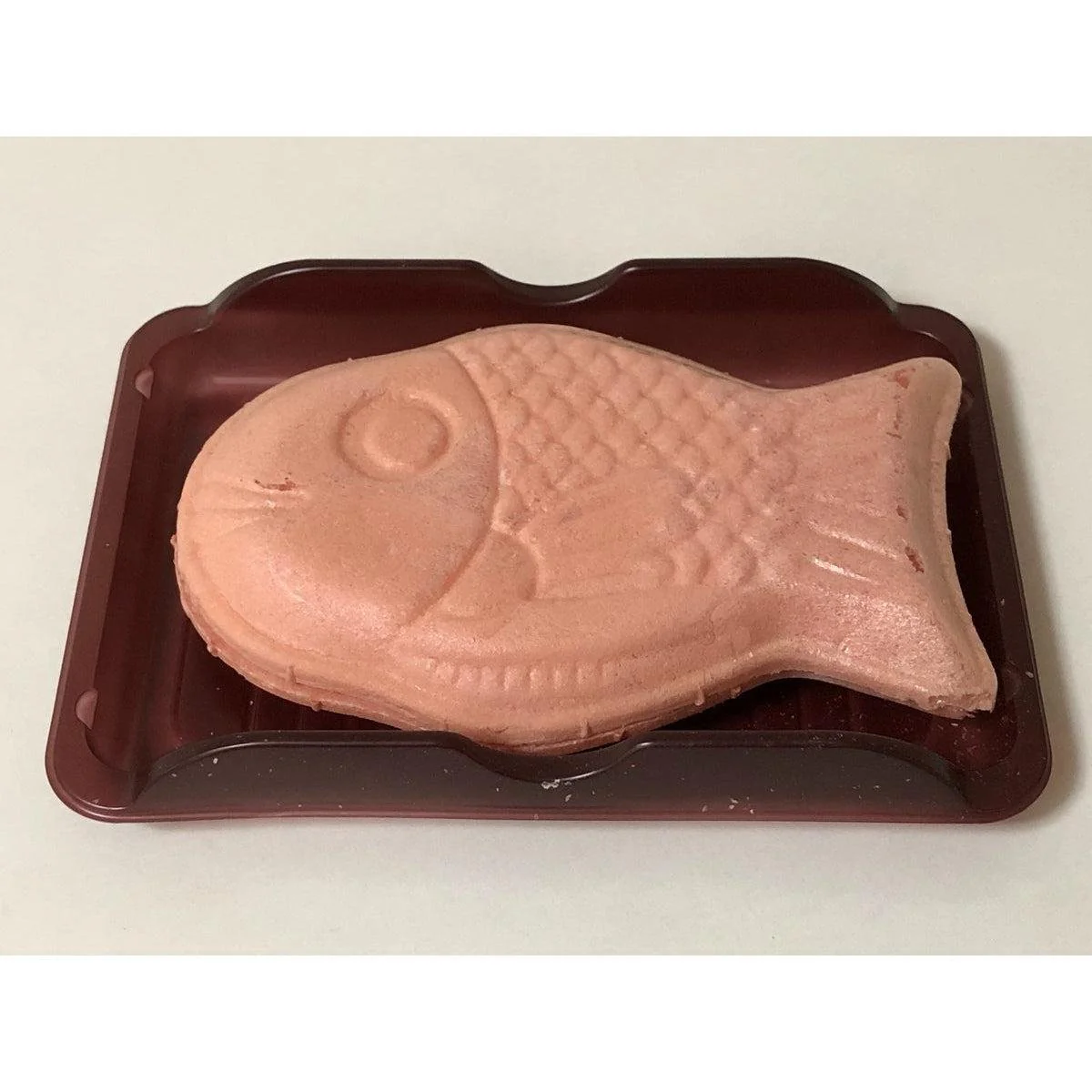 Meito Pukupuku Tai Taiyaki Strawberry Chocolate Filled Fish Shaped Monaka Wafer (Pack of 10) - Image 2