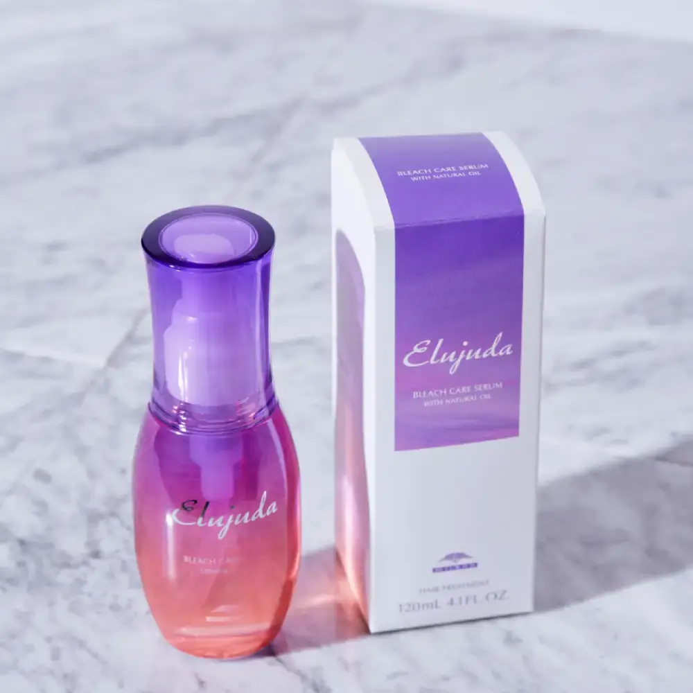 Milbon Elujuda Bleach Care Serum Hair Treatment 120ml - Image 3