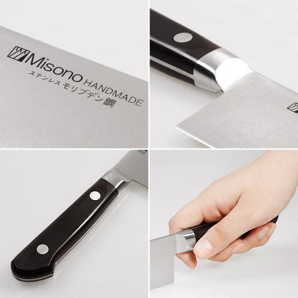 Misono Molybdenum Steel Santoku Knife 180mm No. 581 - Image 4
