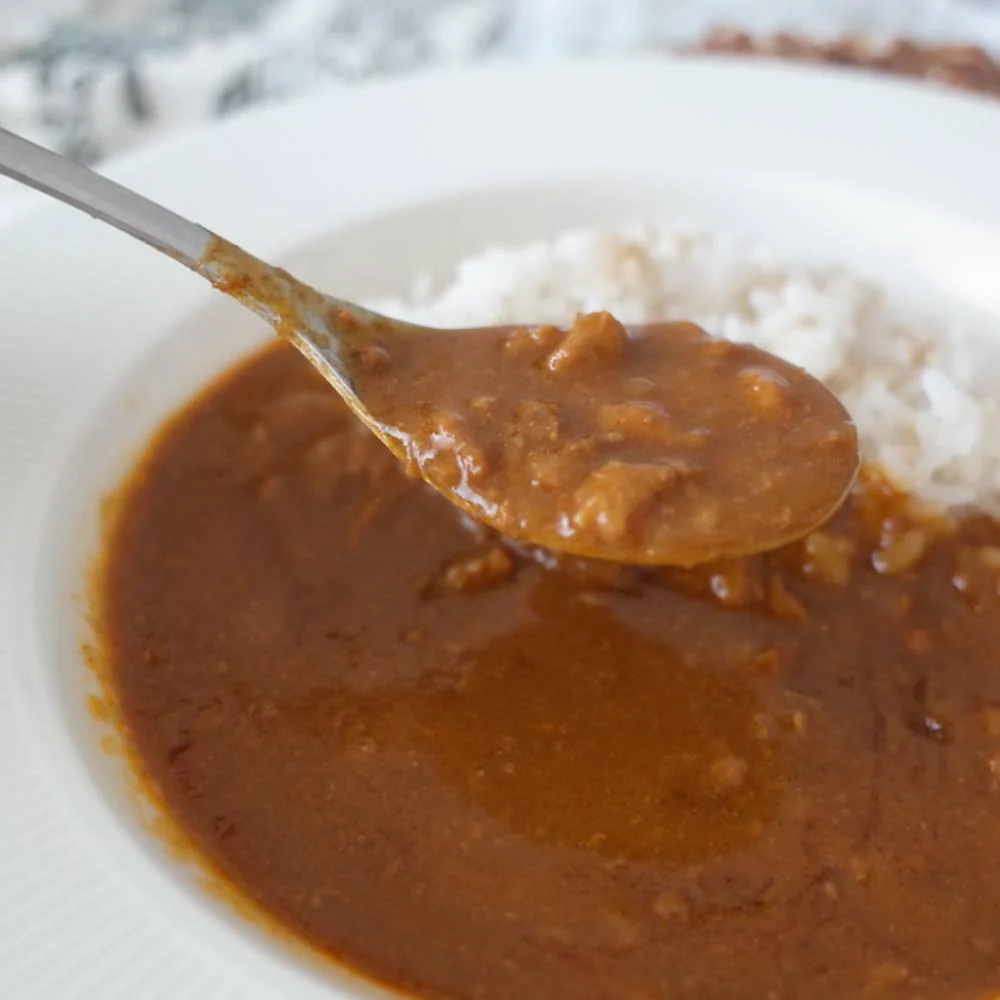 Muji Chicken Keema Curry Ready-To-Eat Instant Curry Pouch 180g - Image 3