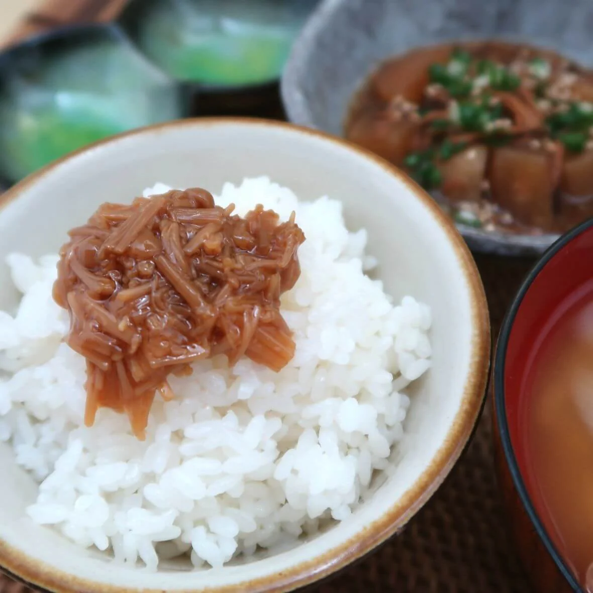 Nagano Cooked Nametake Mushroom Lightly Salted 180g - Image 2